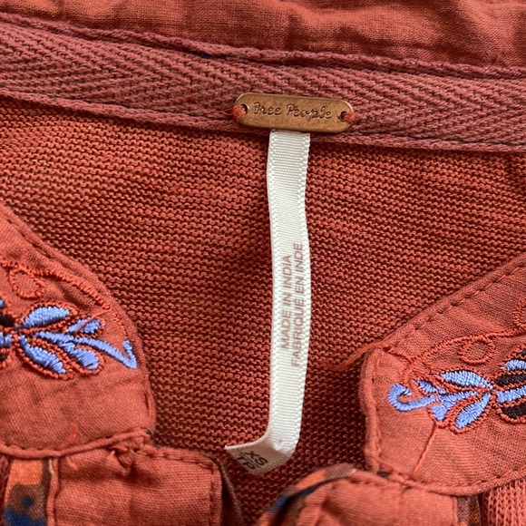 Free People Tops Free People Sundance Kid Henley Top size XS - Picture 5 of 9